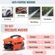 BTALI High Pressure Washer for Car/Bike Washing and Surface Cleaning | 1600 Watts Heavy Induction Motor | 130 Bars Pressure | 10 L min | 8 Meters Outlet Hose & 5 Meter Power Cable | Easy to use